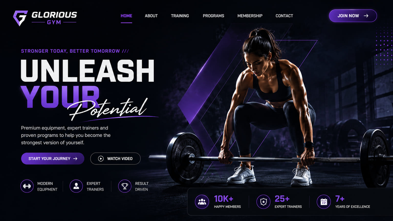 Glorious Gym — Membership Platform