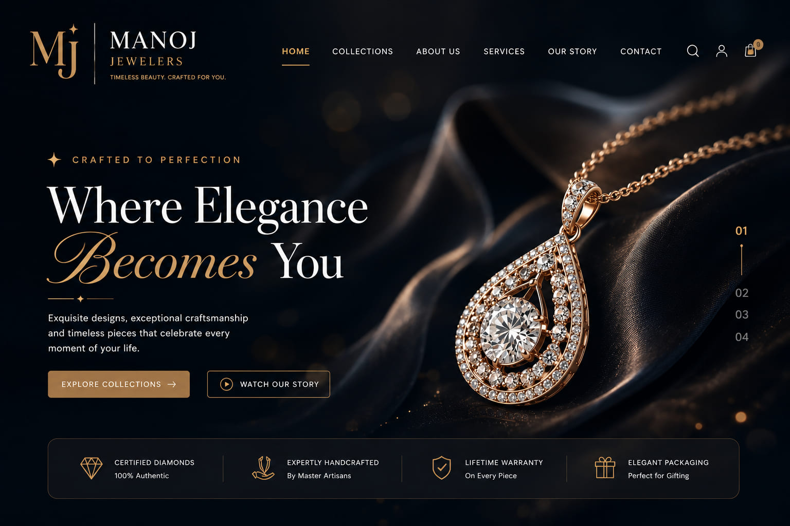 Manoj Jewelers — Luxury Retail