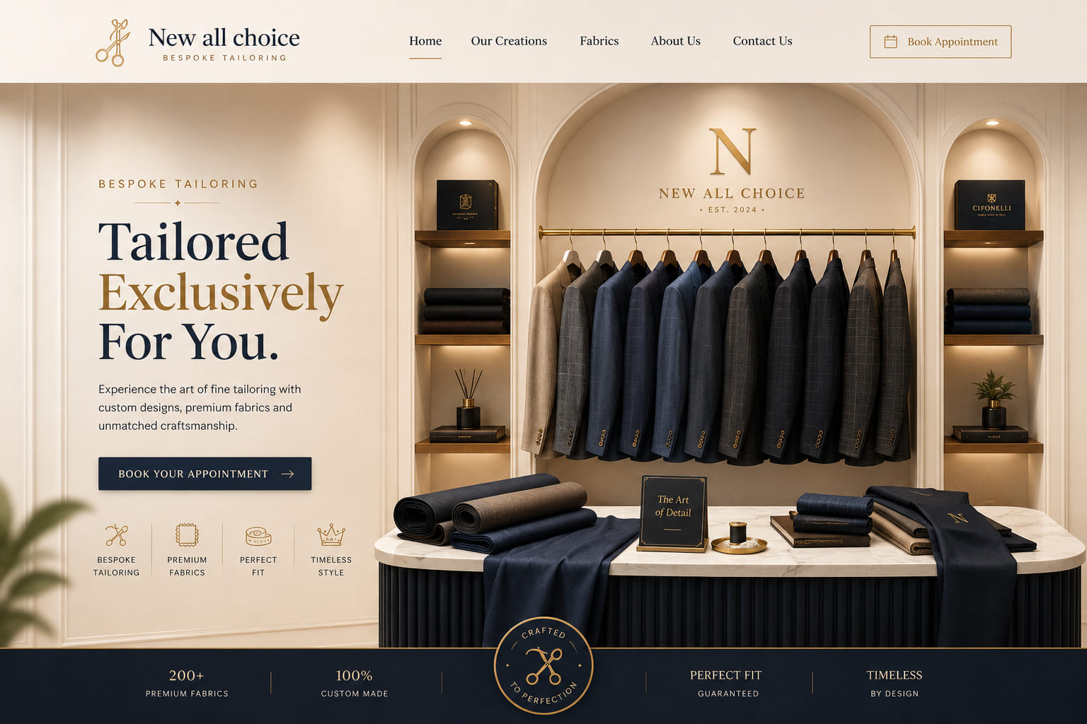 New All Choice — Appointments & Booking